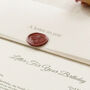 A Letter For Your 50th Birthday Personalised Keepsake Gift, thumbnail 3 of 6