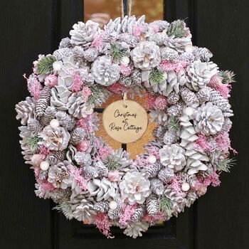 Personalised Heather Cottage Wreath By Dibor | notonthehighstreet.com