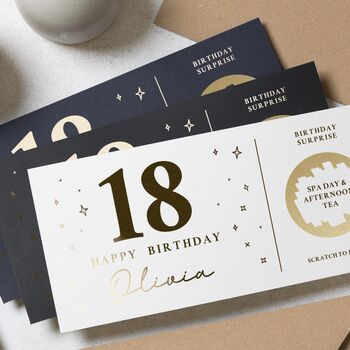 Personalised 18th Birthday Spa Day Gift Voucher For Her, 2 of 9