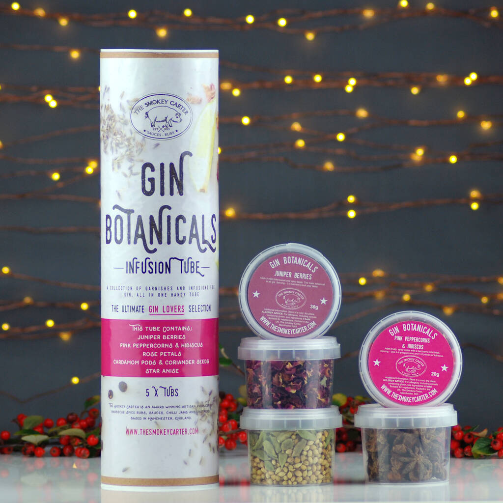 Image of Gin Botanicals Infusion Tube Gift Set