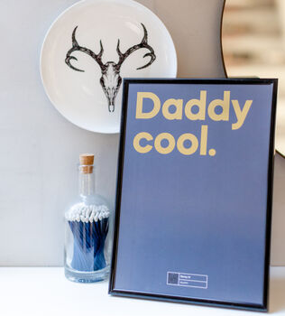 Music Lyric Print That Plays 'Daddy Cool', 2 of 6