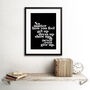 Motivational Quote No Matter How You Feel Art Print, thumbnail 2 of 3