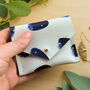 Personalised Recycled Leather Celestial Jewellery Pouch, thumbnail 2 of 9