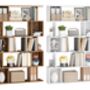Five Tier Bookcase Storage Shelf Unit, thumbnail 6 of 6