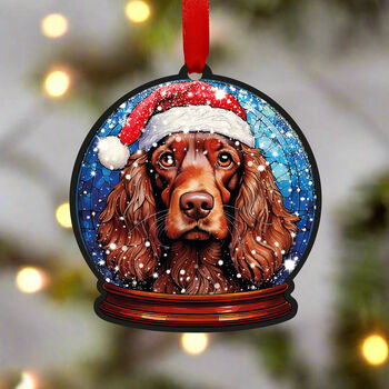Cocker Spaniel Dog Tree Decoration, 6 of 10