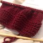 Holly Jolly Christmas Stocking 100% Merino Knitting Kit, thumbnail 5 of 7