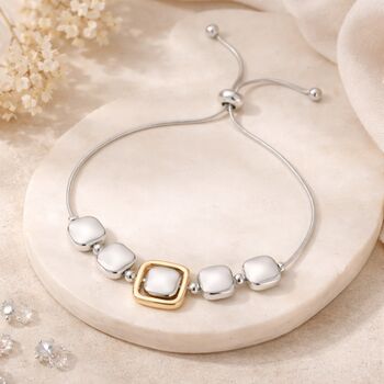 50th Birthday Five Disc Drawstring Bracelet, 2 of 5