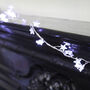 Silver Star LED Fairy Lights, thumbnail 2 of 3