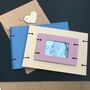 New Baby Leather Photo Album And Frame Gift Set, thumbnail 3 of 9