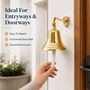 Vintage Ship Bell In Solid Brass, thumbnail 6 of 11