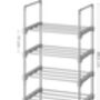 Two Set Five Tier Stackable Shoe Organiser Rack Shelf, thumbnail 2 of 11