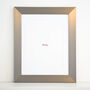 A3 Wide Silver Picture Frame, thumbnail 2 of 5