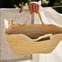 Palm Leaf Carry Basket, thumbnail 2 of 4