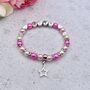 Personalised Heart Charm Bracelet Star Of The Week Bracelet, thumbnail 6 of 10
