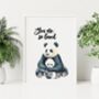 You Are So Loved Panda Nursery Print, thumbnail 1 of 5