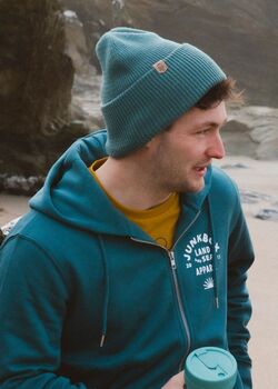 Super Soft Recycled Beanie Hat, 4 of 6