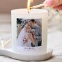 Couples Personalised Photo Candle, thumbnail 1 of 3