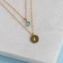 Personalised Layered Birthstone Necklace Set, thumbnail 3 of 9