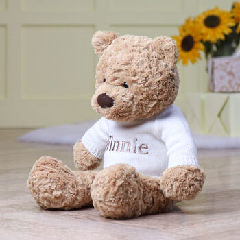 Personalised Bumbly Bear Medium Soft Toy, 2 of 7