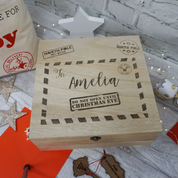 Personalised Christmas Eve Box 'Mail', 2 of 2