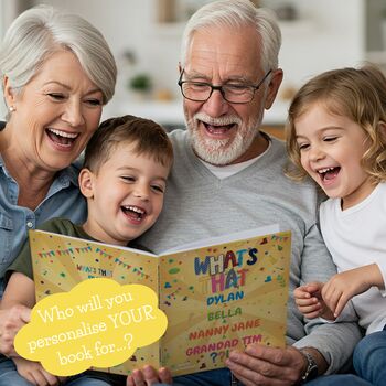 'What’s That??!!' Personalised Storybook – A Giggle Filled Grandparent Adventure, 11 of 11