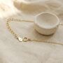 Solitaire Diamond Necklace Gold, thumbnail 6 of 10