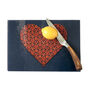 Valentines Heart Chopping Board Trivet, thumbnail 6 of 10