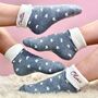 Personalised Super Soft Cosy Star Socks, thumbnail 1 of 8