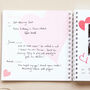 1st To 50th Wedding Anniversary Book, thumbnail 5 of 10