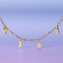 Little Stars Personalised Star And Moon Bracelet, thumbnail 5 of 7