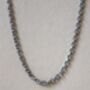 Anchor Chain Necklace Silver Minimal Gift, thumbnail 2 of 5