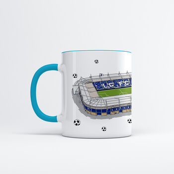 Leicester City Dad Football Mug, Dad Gift, 4 of 6