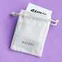 You Saved Me Silver Stud Earrings, thumbnail 2 of 3
