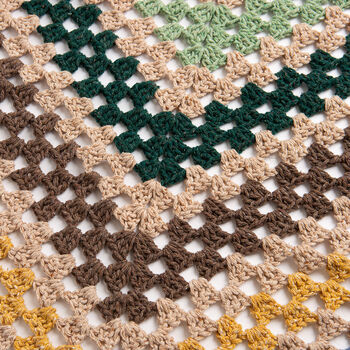 Giant Granny Square Blanket Easy Crochet Kit, 3 of 10