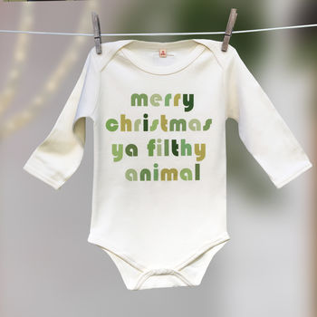 Baby's First Film Quote Babygrow, 8 of 12