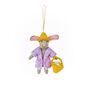 Handmade Felt Emma Easter Bunny Decoration, thumbnail 2 of 5
