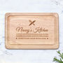 Personalised Nanny's Kitchen Chopping Board, thumbnail 1 of 3