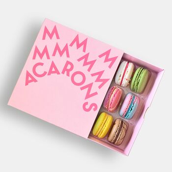 Vegan Signature Macarons Gift Box Of Twelve, 3 of 11