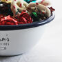 Personalised Enamel Sweet Bowl, thumbnail 4 of 4