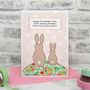 'Bunnies' Personalised First Mother's Day Card, thumbnail 3 of 6