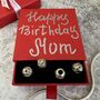 November Birthstone Charm Personalised Birthday Gift, thumbnail 7 of 8
