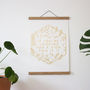 If You're Looking For A Sign Gold Foil A3 Print, thumbnail 2 of 6