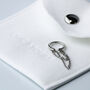 Sterling Silver Chain Dangle Ear Cuff, thumbnail 5 of 6