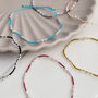 Sterling Silver Detailed Pearl Friendship Bracelet, thumbnail 1 of 9