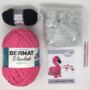 Flo Flamingo Crochet Kit, thumbnail 2 of 2