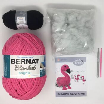 Flo Flamingo Crochet Kit, 2 of 2