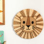 Handmade Wooden Lion Head, thumbnail 1 of 3