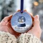 Family Christmas Personalised Ceramic Ornament, thumbnail 4 of 8