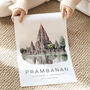 Indonesia Travel Print Of Prambanan Temple, thumbnail 3 of 7