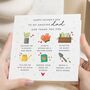 Funny Gardening Father's Day Card For Dad, thumbnail 1 of 7